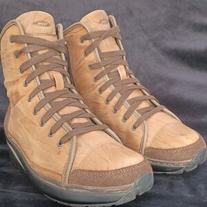 🤎MBT Nafasi Mid Leather🤫Luxe Orthopedic Plantar Fasciitis Back Pain Relief🤎